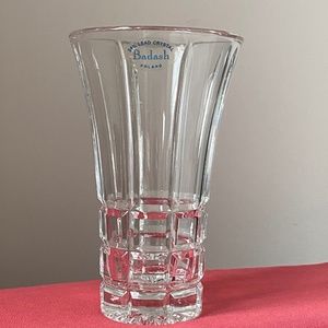 Badash Crystal Alice Pattern Flower Vase